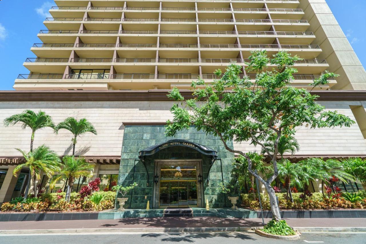 Studio Unit At The Royal Garden, In Waikiki ワイキキ・ロイヤルガーデン Honolulu Esterno foto